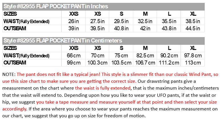 Flap Pocket Pant #82955 Unisex