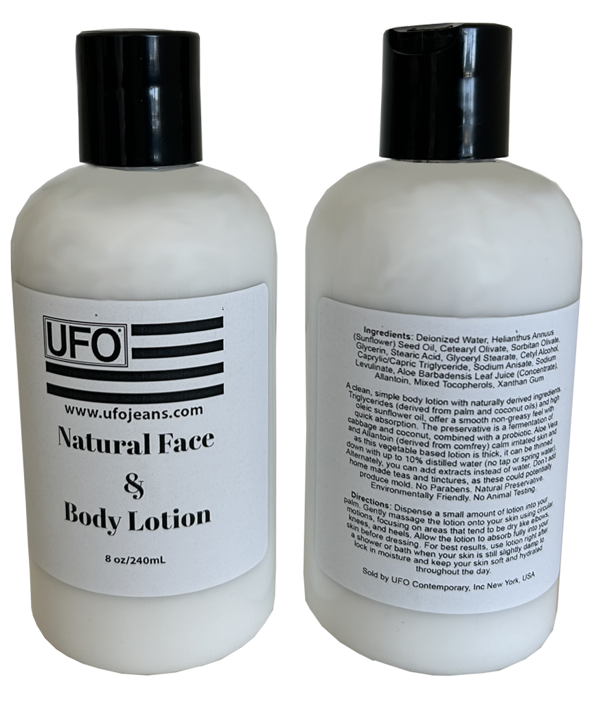 Natural Face & Body Lotion #00222 (8oz/240mL)