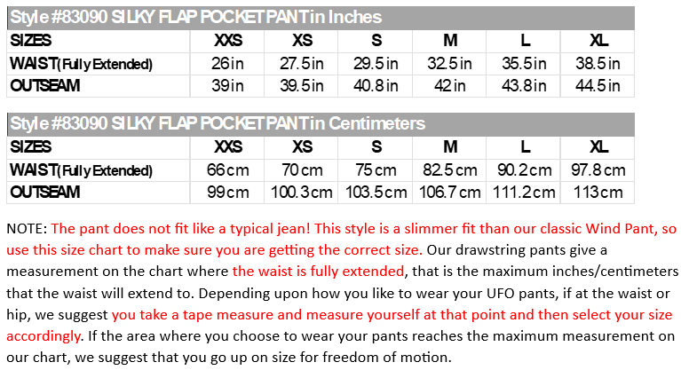 Silky Flap Pocket Pant #83090