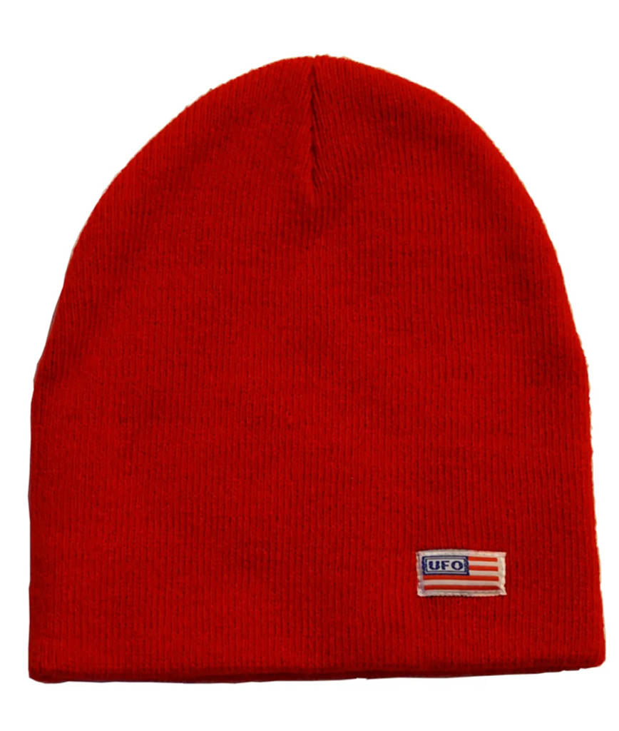 2 Ply Knit Beanie with UFO Logo #33880