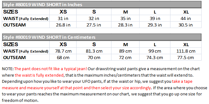 Wind Short #80019 Mens