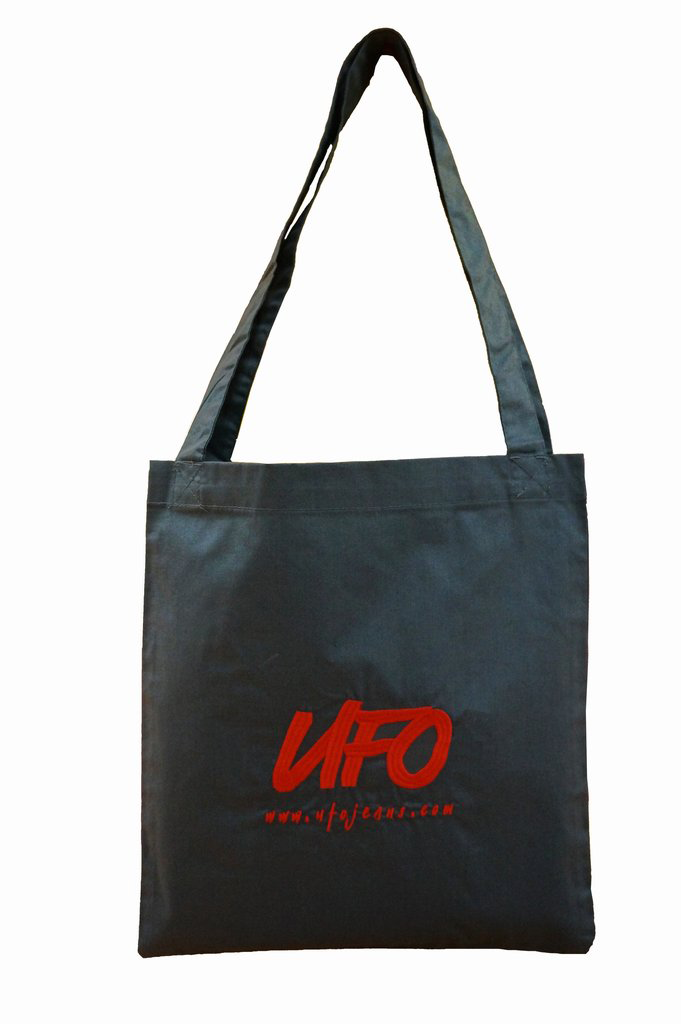 UFO Embroidered Bag in Wind Fabric #89955