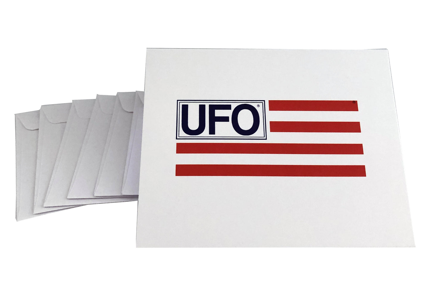 UFO Note Cards with Envelopes in pack of six #30305