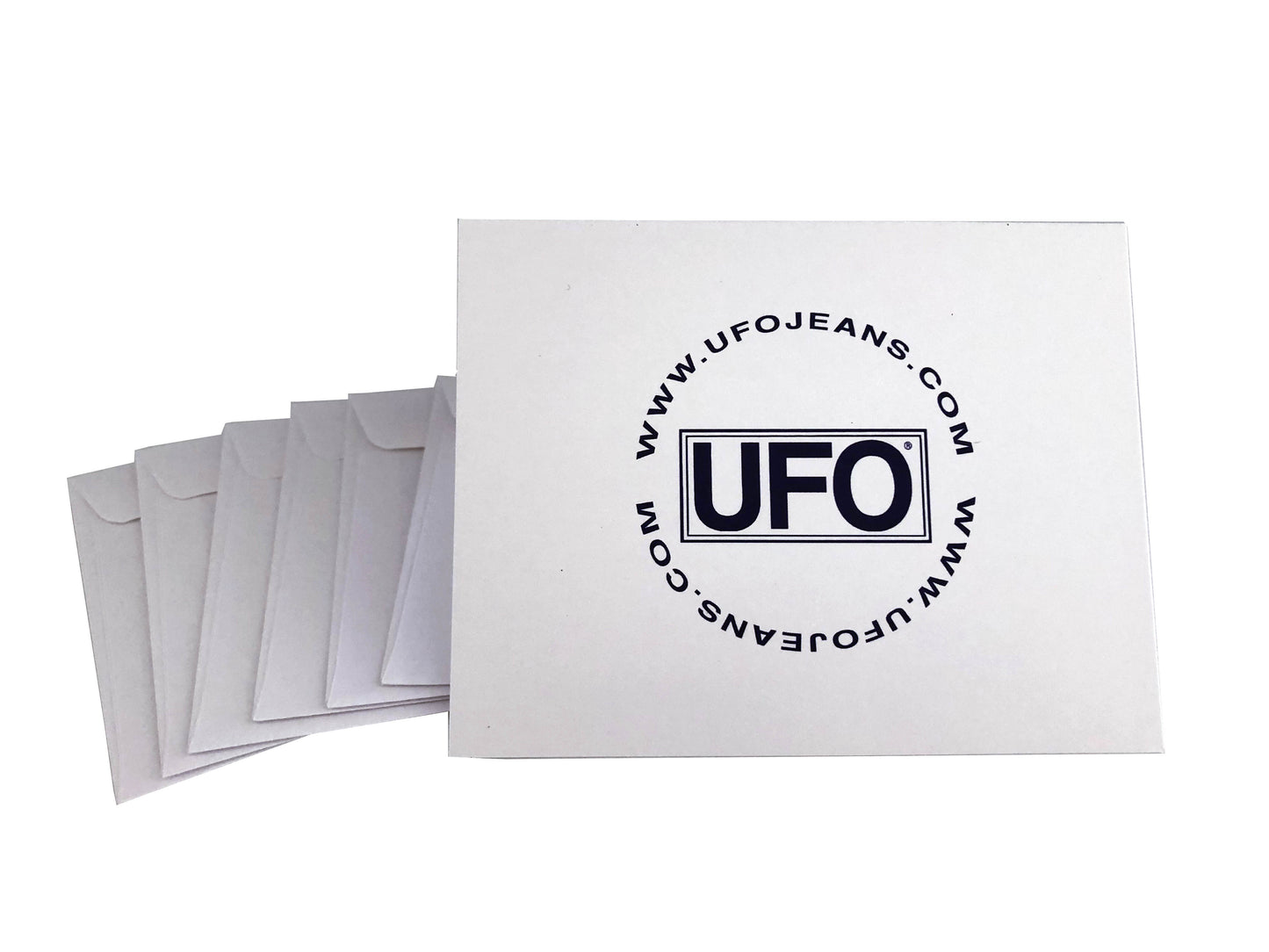 UFO Note Cards with Envelopes in pack of six #30305