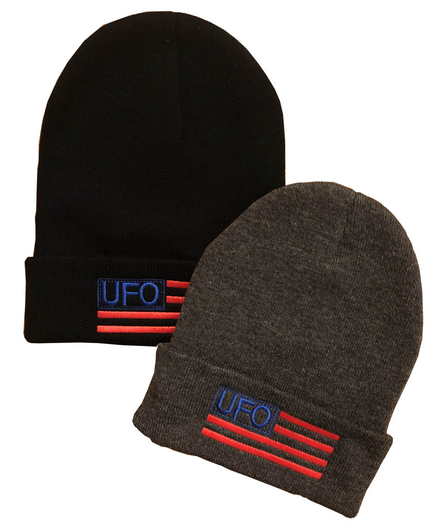 Beanie with UFO logo embroidery #33882