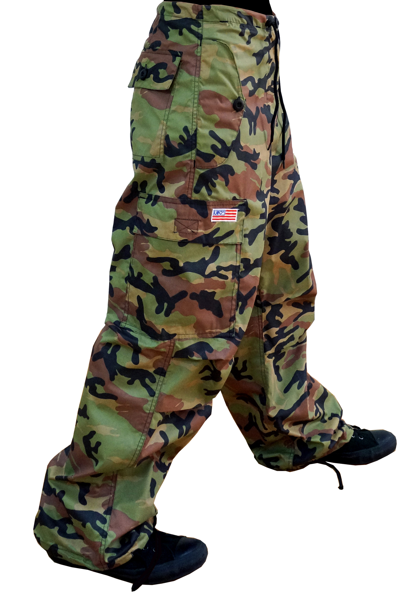 Pantalon camouflage avec poche à rabat #86725 unisexe
