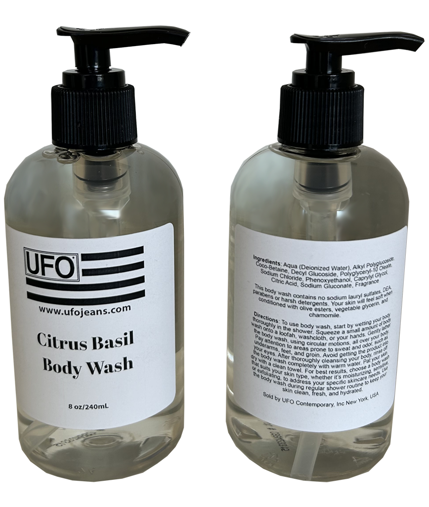 Płyn do mycia ciała z bazylią cytrusową #00218 (8 uncji/240 ml)