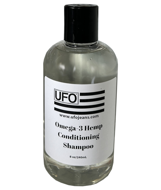 Shampoo condicionador de cânhamo ômega-3 #00224 (8oz/240ml)
