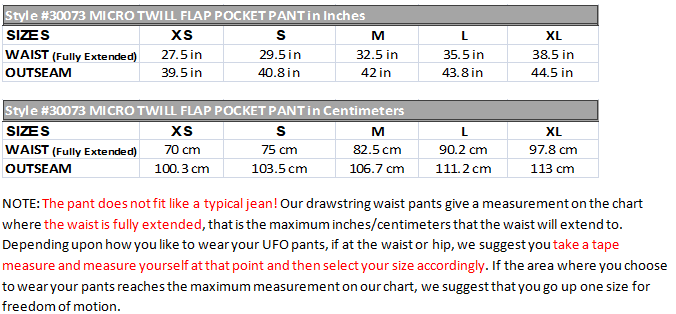 Microtwill-Hose mit Pattentaschen #30073, Unisex