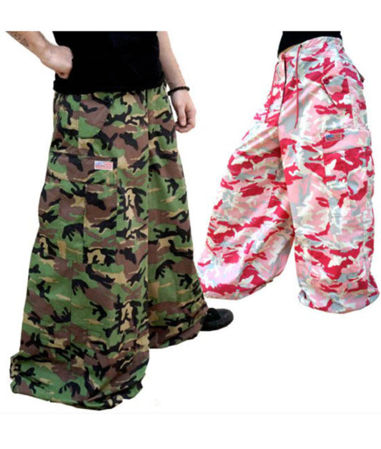 pantalon camouflage à jambe large de 40" #83540 unisexe