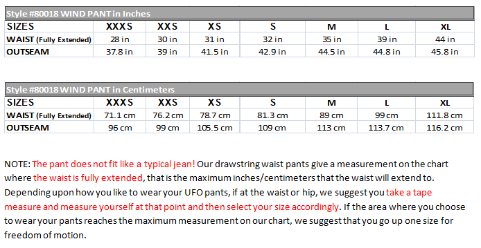 UFO's Classic Wind Pant #80018 Ανδρικά