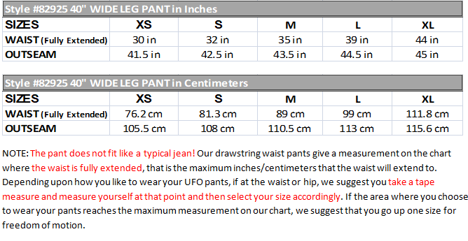 40 Wide Leg Pant #82925 Mens – UFO Contemporary