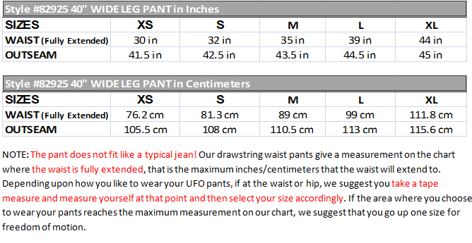 calça de perna larga de 40" #82925 masculina