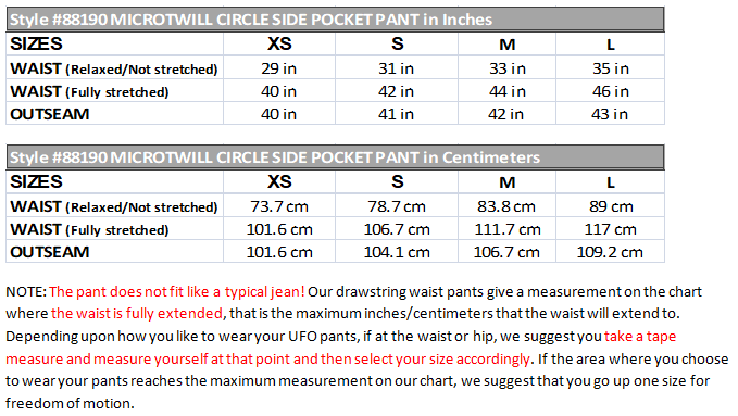 Micro Twill Circle Side Pocket Pant #88190