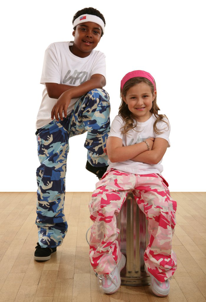 Camo-windbroek voor kinderen #61195