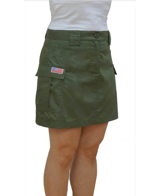 Minifalda de viento militar #83770