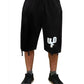 Gym Short in French Terry Knit Fabric #96215