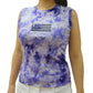 Camiseta de punto monocromática con teñido anudado #33805