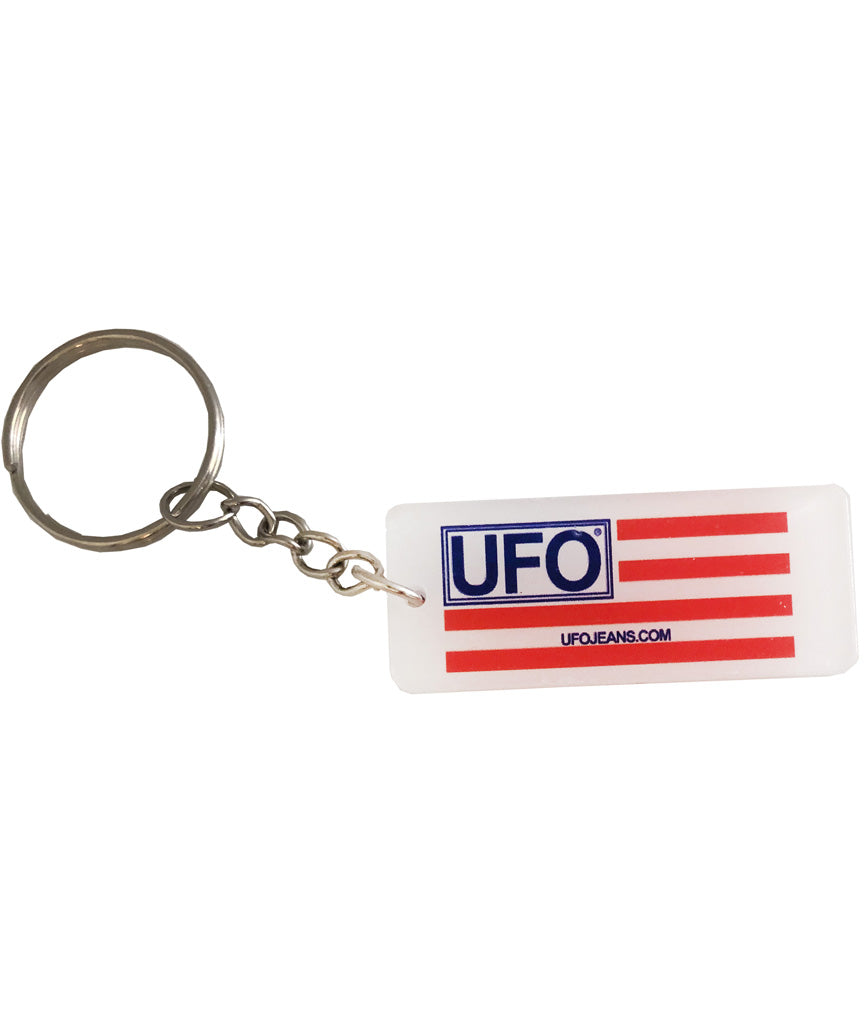Ufo logo nøglering #30320